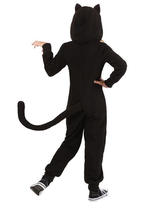 Black Cat Kids Onesie Cat Costumes 3499