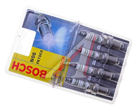 0242235990 Свеча зажигания FR7DCX ВАЗ-2110-12 V16 комплект BOSCH ...