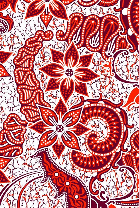desain motif batik modern png
