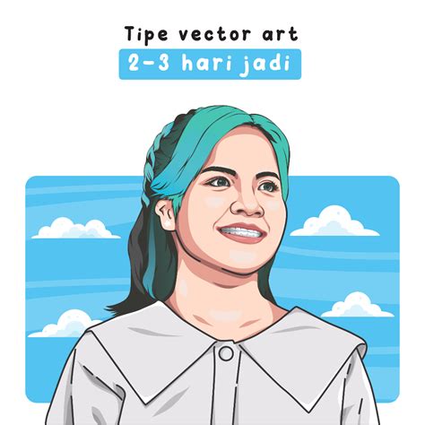 Jual Softfile Jasa Edit Foto Vektor Wajah Ilustrasi Wajah