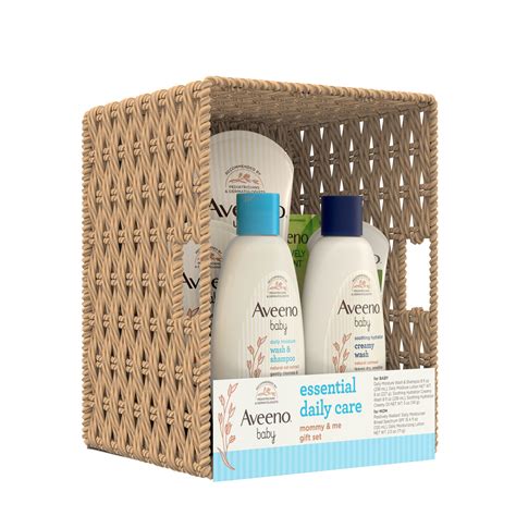 Aveeno Baby Essential Baby & Mommy Skincare Gift Set, 7 items - Walmart.com