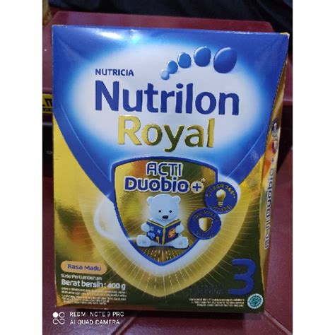 Jual Nutrilon Royal 3 Madu 400g Shopee Indonesia