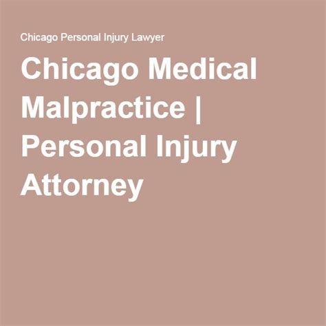 Chicago Medical Malpractice Lawyer