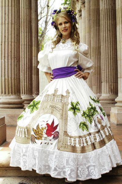 Traje Tipico Del Estado Aguascalientes Vestidos Tipicos De Mexico