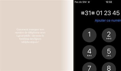 Comment Masquer Son Num Ro De T L Phone Avec Lycamobile Devenez Le