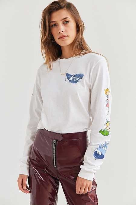 Junk Food The Jetsons Long Sleeve Tee Urban Outfitters T Shirts The