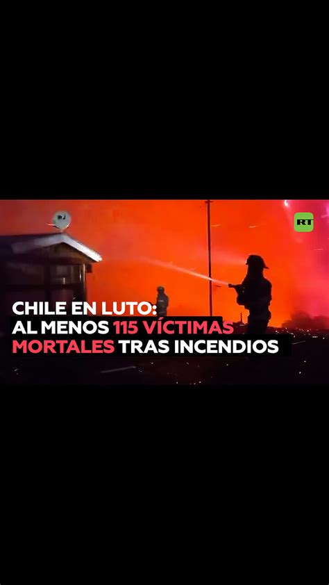 Luto en Chile por las víctimas mortales tras incendios forestales