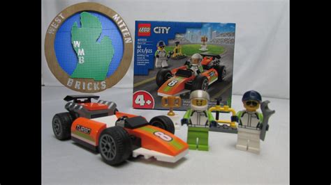 West Mitten Bricks Lego City Race Car 60322