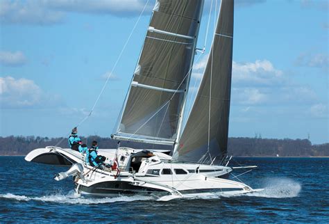 Essai De Multicoques Mag Du Trimaran Dragonfly 920 Touring