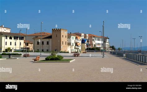 town named San Vincenzo located in Tuscany (Italy Stock Photo - Alamy