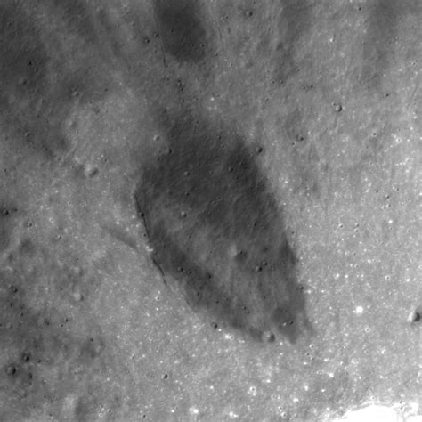 Dark Patches Lunar Reconnaissance Orbiter Camera