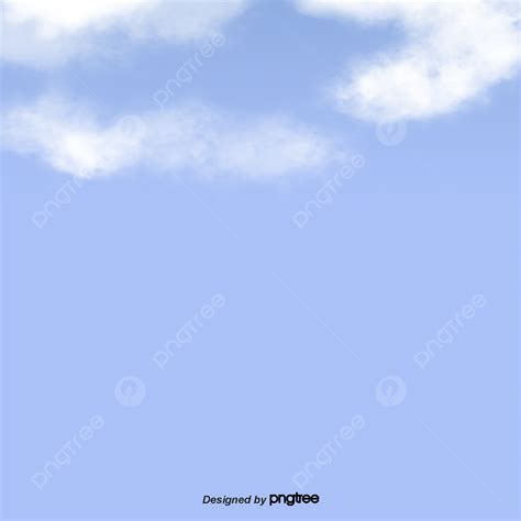 Background Kartun Langit Biru Dan Latar Belakang Awan Putih Awan Kartun Adegan Latar Belakang