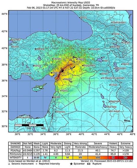 Nasa Türkiye de Meydana Gelen Depremlerin Ardından Gece Işıklarını