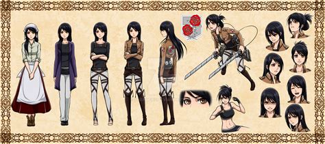 Shingeki No Kyojin Oc Veena Roza Reference Sheet By Vhenyfire On Deviantart