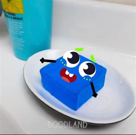 Doodland Blue Soap by DellerUWU on DeviantArt