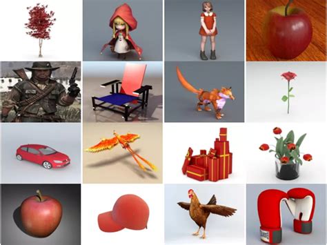 Top 27 Red 3d Models Stuff Most Viewed 2022 Open3dmodel