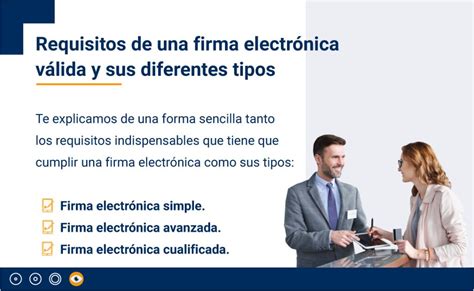 Requisitos De Una Firma Electrónica Válida Y Sus Diferentes Tipos