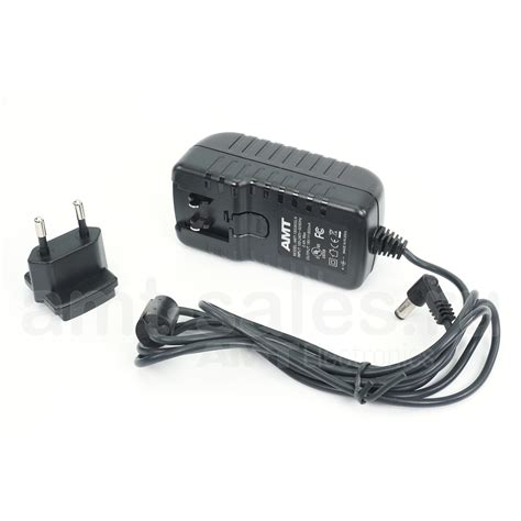 Бесшумный адаптер - AMT DC 18V, 0.8А AC/DC (+ EU вилка в комплекте!)