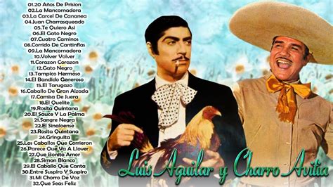 Charro Avitia Y Luis Aguilar Exitos Sus Mejores Cancione Rancheras 32