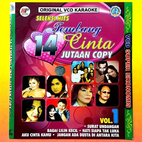 Jual Original Vcd Karaoke Seleksi Hits Tembang Cinta Jutaan Copy