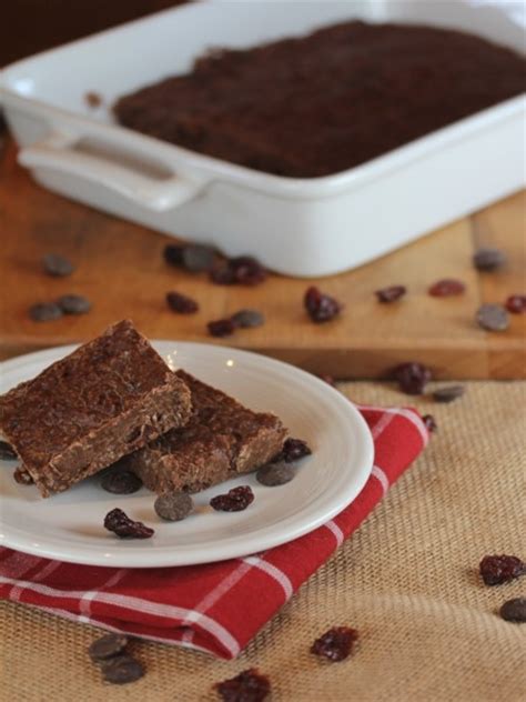 No Bake Chocolate Cherry Cookie Bars Lynns Kitchen Adventures