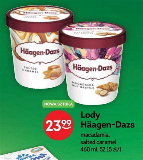 Promocja Lody Haagen Dazs 460ml w Żabka