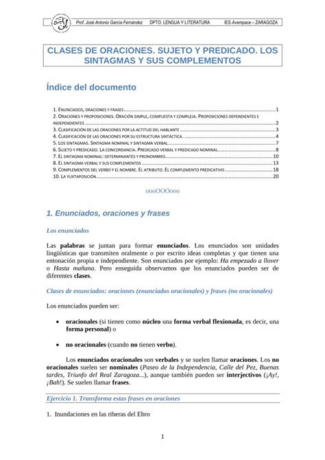 Pdf Clasificaci N De Oraciones Dokumen Tips