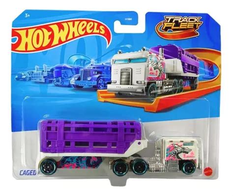 Hot Wheels Caminhao Velocidade Na Pista Caged Cargo Mattel Mercadolivre