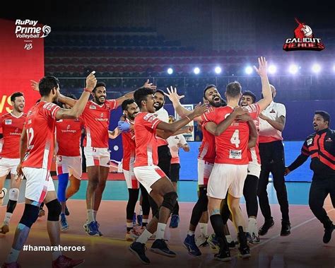 Prime Volleyball League 2023 Match 2 Mumbai Meteors Vs Calicut Heroes