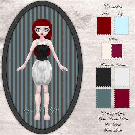 Cassandra Reference Sheet By Ninelyn On Deviantart