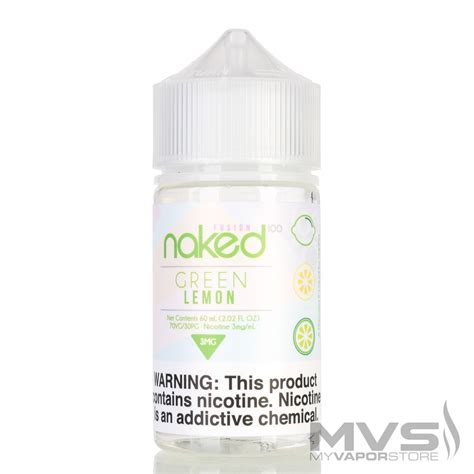 Green Lemon By Naked Fusion Eliquid Ml