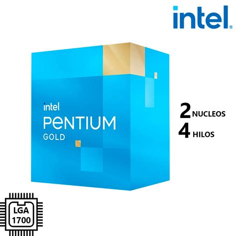 Procesador Intel Pentium Gold G Bx G Ghz Mb Lga