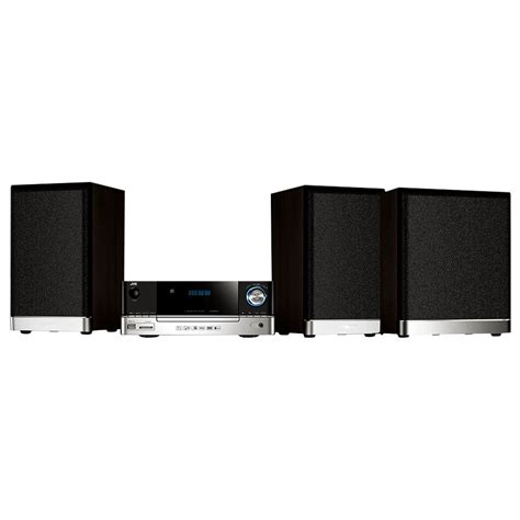 Sistema HIFI JVC 2 1 Bluetooth 65W RMS Subwoofer 8 4 DVD USB Radio