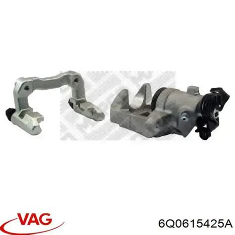 6Q0615425A VAG Soporte Pinza De Freno Trasera