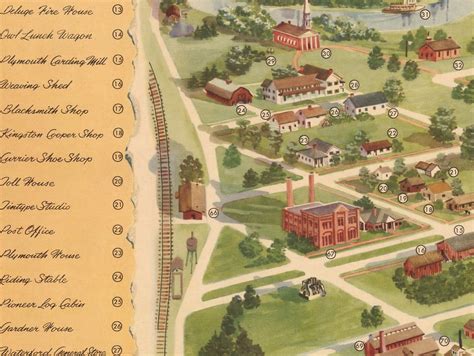 Old Map Of Greenfield Villagemap Of Michigan Vintage Etsy