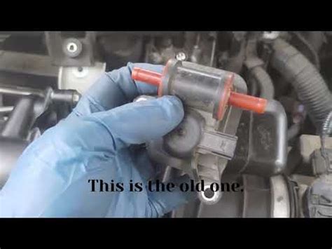 How To Replace Evap Purge Valve On Honda Crv Youtube