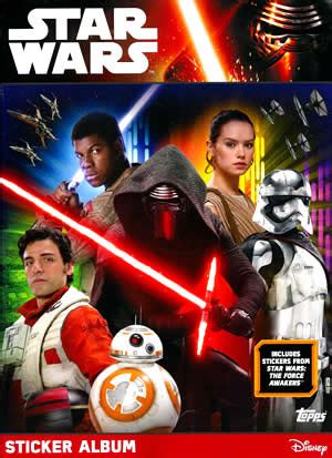 Topps Star Wars The Force Awakens Stickers Info