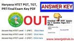 Htet Answer Key Haryana Tet Final Exam Key Announced