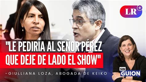 FISCAL DOMINGO PÉREZ denuncia a abogados de KEIKO FUJIMORI por GESTO