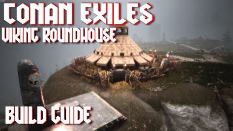 Conan Exiles Viking Roundhouse Build Pvec Youtube