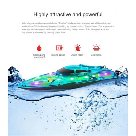 RC Boat Skytech H155 2.4G Radio Controlled Watercooled High Speed ...