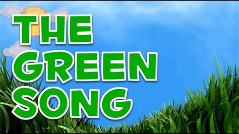 The Color Green Song Kids Rock Media House Green Day Songs Green