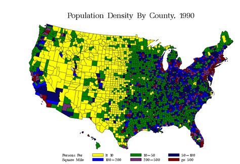 Population Density Map Of The Us 1870 Cartoonserg