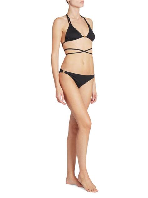 Shop Loewe LOEWE X Paula S Ibiza Triangle Bikini Top Saks Fifth