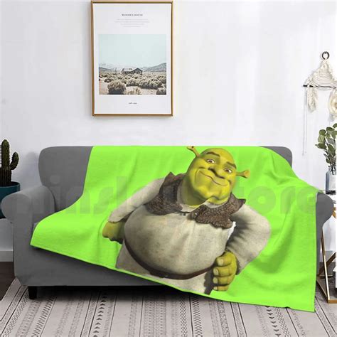 Shrek Cobertor Moda Personalizado Meme Memes Engra Ados Memes Shrek