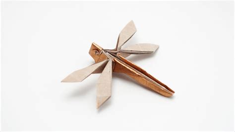 ORIGAMI DRAGONFLY Jo Nakashima YouTube