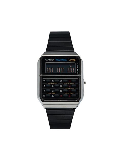 Casio Montre Vintage Edgy CA 500WEGG 1BEF Gris Modivo Fr