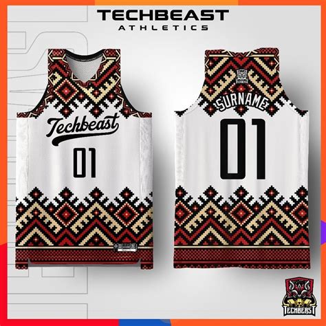 Raya 2024 Tribe Full Sublimation Basketball Jersey Techbeast CUSTOM