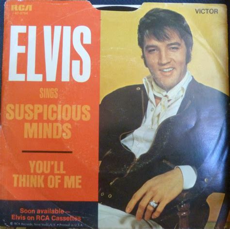 Elvis Presley - Suspicious Minds (1969, Vinyl) | Discogs