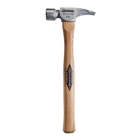 Milwaukee TI14SS 14 Oz Titanium Smooth Face Hammer 18 Inch Straight